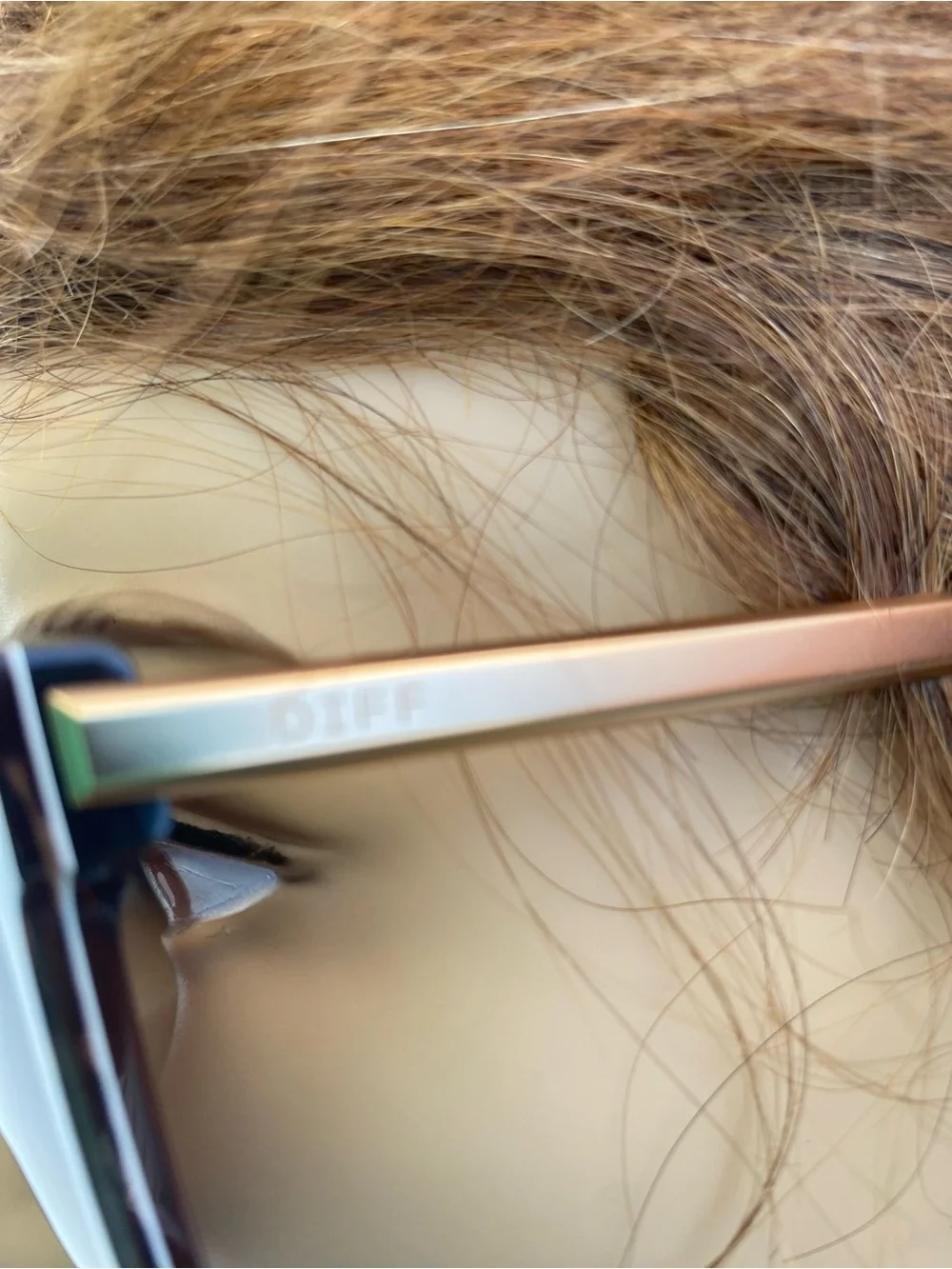 Diff eyewear ☀️Leopard-Print Square Sunglasses in Gradient - Women🕶️